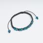 Bracelet Shamba. Disponible en différents coloris. Couleur : Transparent / Bleu Azur